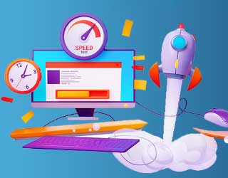 Optimizing website page speed for improved user experience and SEO rankings.